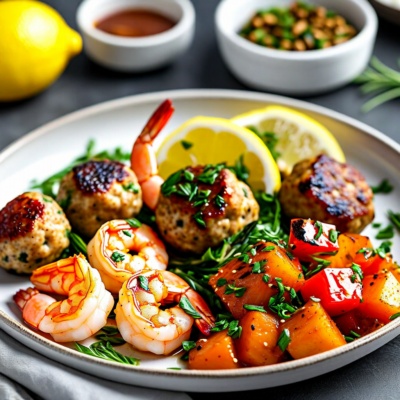 Customizable neww4-Day Dinner & Snack Meal Pr (Sample Menu)