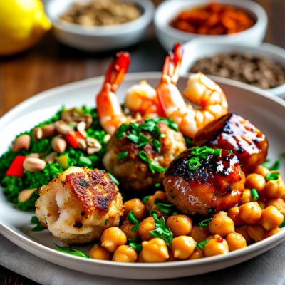 Customizable Pre-Defined 4-Day Dinner and Snack Menu (Sample Menu)